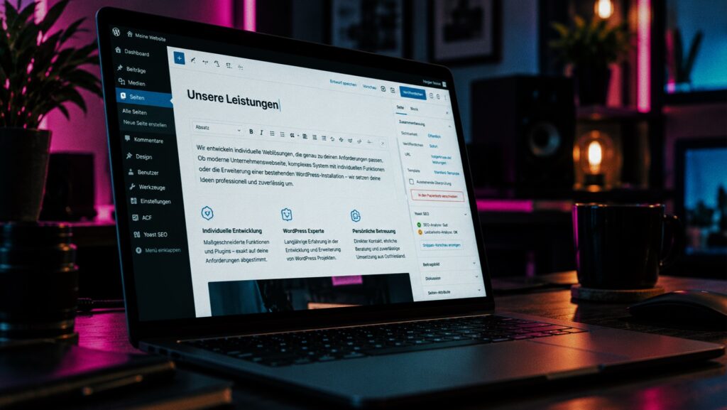 WordPress Backend